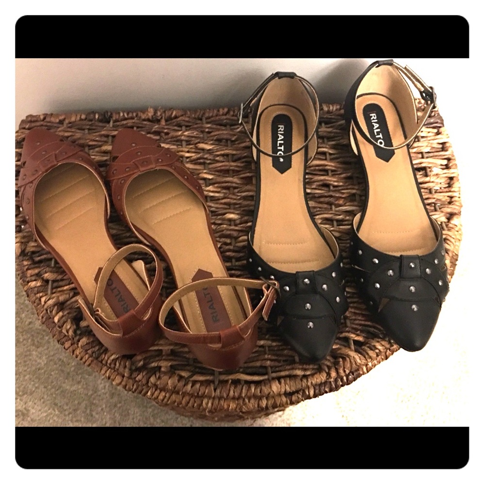 Never Worn - Flat Shoe w/ Ankle Strap